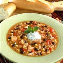 mexican-chicken-soup-with-cilantro-chile-cream image