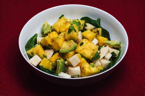 pineapple-and-jicama-salad-in-a-cilantro-vinaigrette image