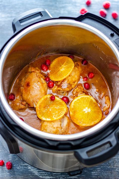 instant-pot-cranberry-chicken-recipe-pressure-cooker image