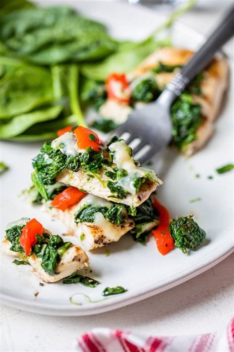 grilled-chicken-with-spinach-and-melted-mozzarella image