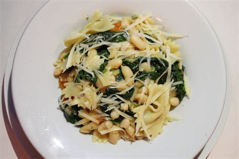 pasta-with-cannellini-beans-and-spinach-recipes-sur-le image