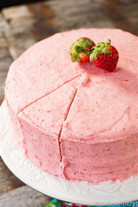 homemade-strawberry-cake-recipe-tastes-of-lizzy-t image