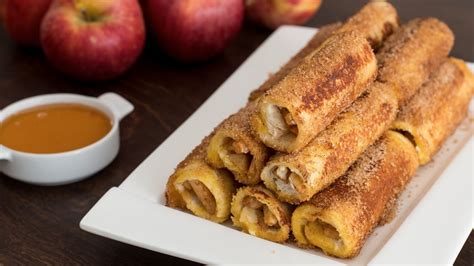 apple-french-toast-roll-ups-recipe-youtube image