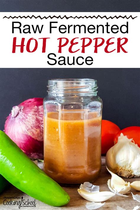 raw-fermented-hot-pepper-sauce-traditional image