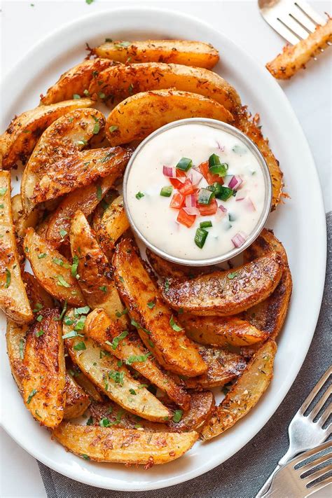 baked-garlic-parmesan-potato-wedges image