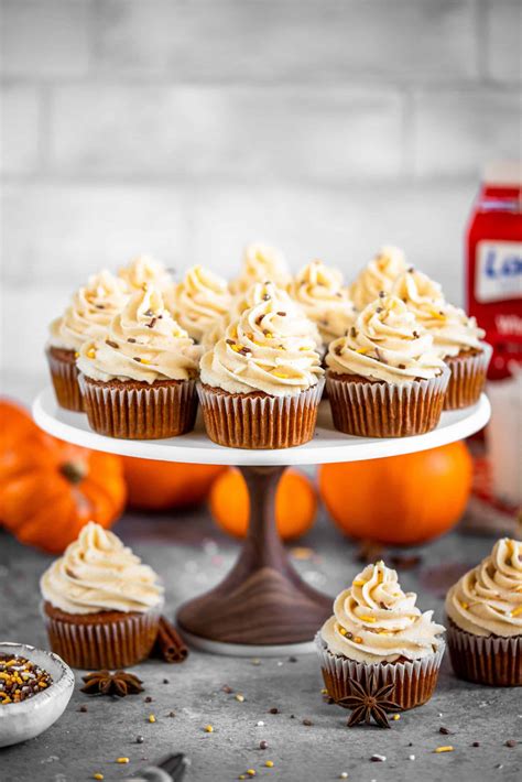 pumpkin-spice-cupcakes-with-maple-brown-butter image