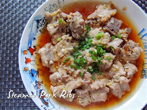 how-to-make-steamed-pork-ribs-cook-bake-diary image