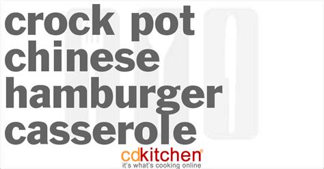 crock-pot-chinese-hamburger-casserole image