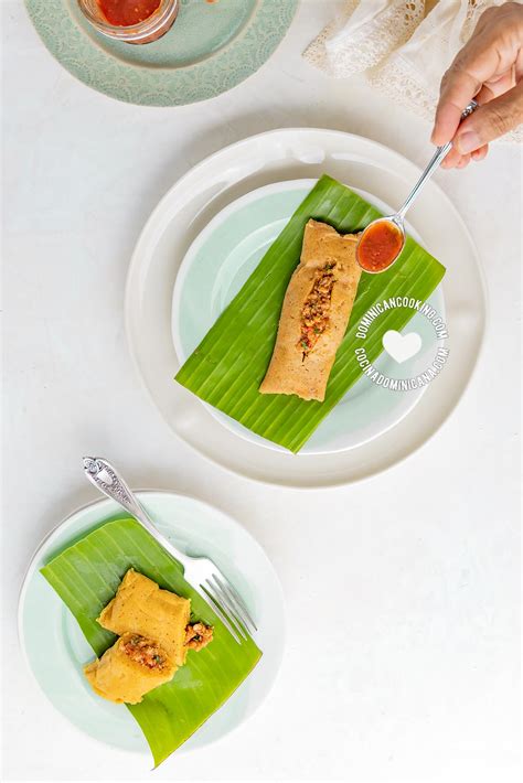 pasteles-en-hoja-recipe-video-dominican-plantain image