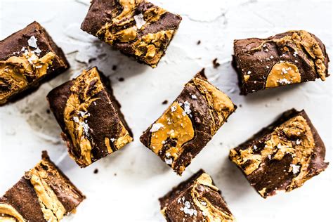 fudgy-peanut-butter-swirl-brownies-the-fit-foodie image