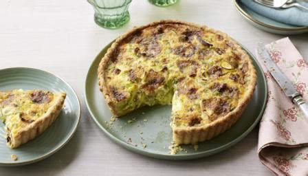 leek-and-stilton-quiche-recipe-bbc-food image
