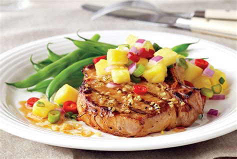 grilled-pork-chops-with-pineapple-salsa-canadian-living image