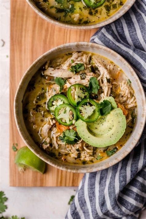 slow-cooker-white-chicken-chili-dairy-free-the-real image