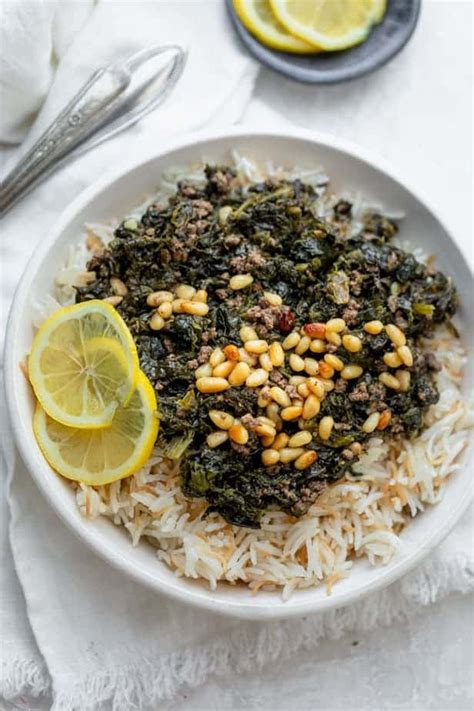 spinach-stew-authentic-lebanese image