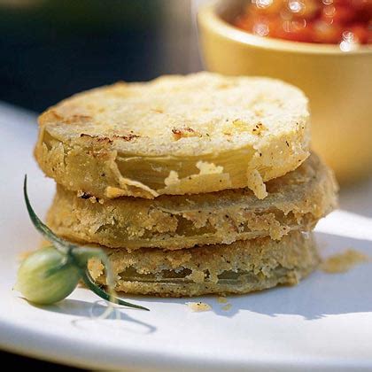 unfried-green-tomatoes-with-fresh-tomato-gravy image