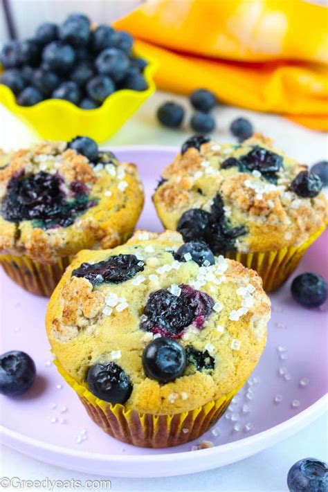 banana-blueberry-muffin-recipe-with-cinnamon-crumb image