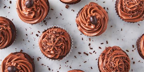 how-to-make-the-best-kahla-chocolate-cupcake-recipe-delish image