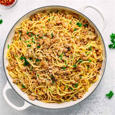 bratwurst-pasta-recipe-in-a-buttery-beer-sauce-posh image
