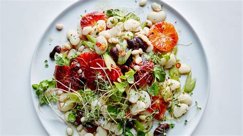 blood-orange-and-mixed-bean-salad-with-sprouts-bon image