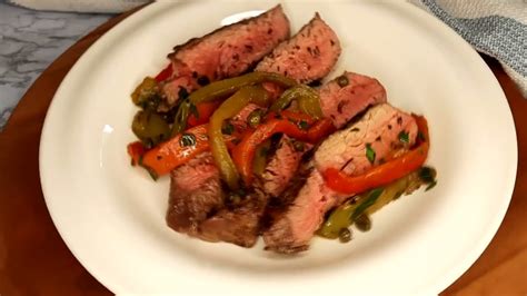 grilled-sirloin-steak-with-pepper-caper-salsa-recipe-video image
