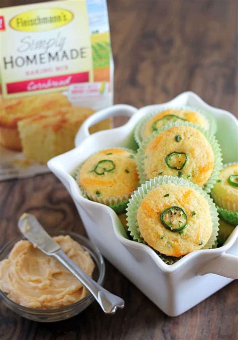 cheddar-jalapeo-corn-muffins-with-chipotle-honey image
