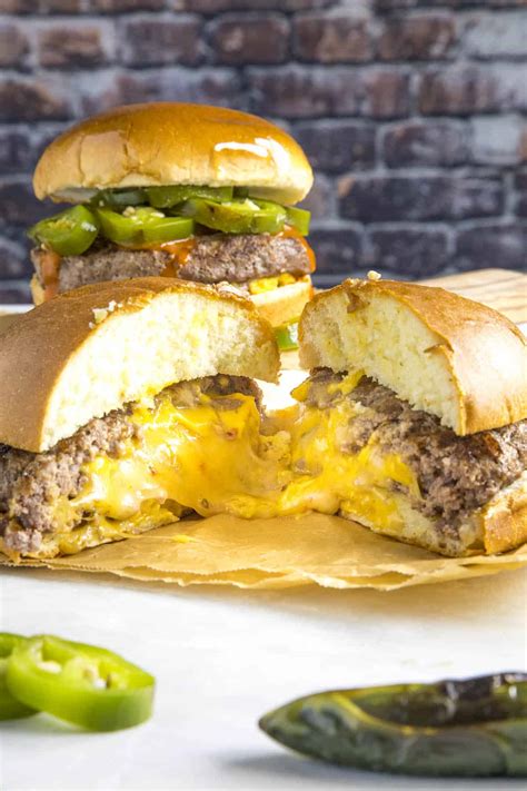 juicy-lucy-the-gooey-stuffed-cheeseburger-chili image