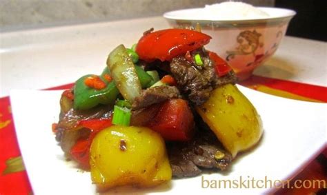 beef-and-peppers-in-black-bean-sauce-healthy-world image