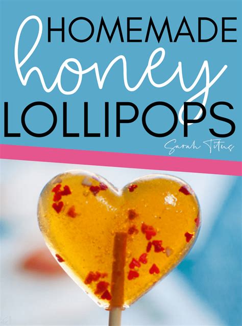 easy-honey-lollipops-sarah-titus image