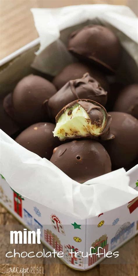 easy-mint-chocolate-truffles-recipe-video-the image