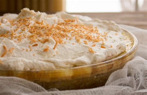 coconut-cream-pie-with-oatmeal-cookie-crust-i-say image