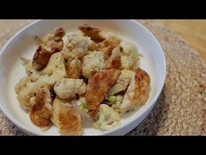 blumenkohl-mit-hhnchenfleisch-cauliflower-with-chicken image