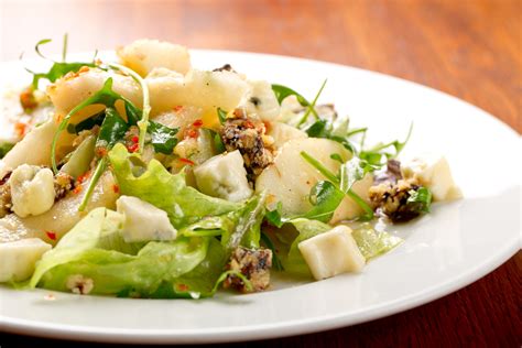 pear-and-walnut-salad-recipe-by-archanas-kitchen image