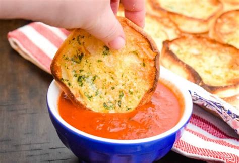 easy-garlic-bread-with-english-muffins-the-tiptoe-fairy image