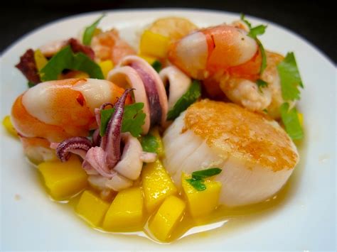 ceviche-mixto-shrimp-squid-scallops-mango image