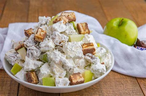 easy-snickers-salad-recipe-candy-bar-apple-salad image