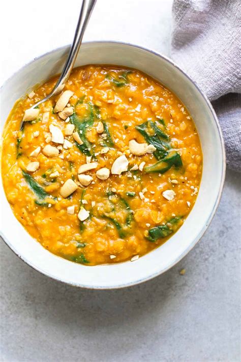 easy-vegan-pumpkin-lentil-curry-marisa-moore-nutrition image