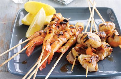 prawn-and-scallop-skewers-healthy-food-guide image