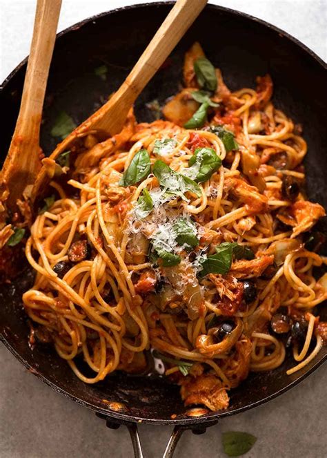 sicilian-chicken-spaghetti image