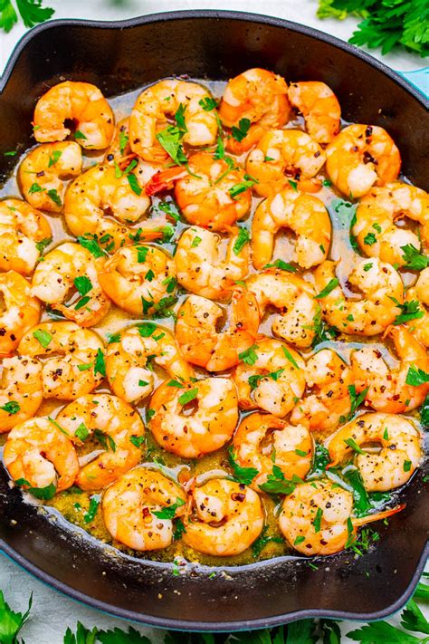 easy-shrimp-scampi-recipe-10-minutes-averie-cooks image