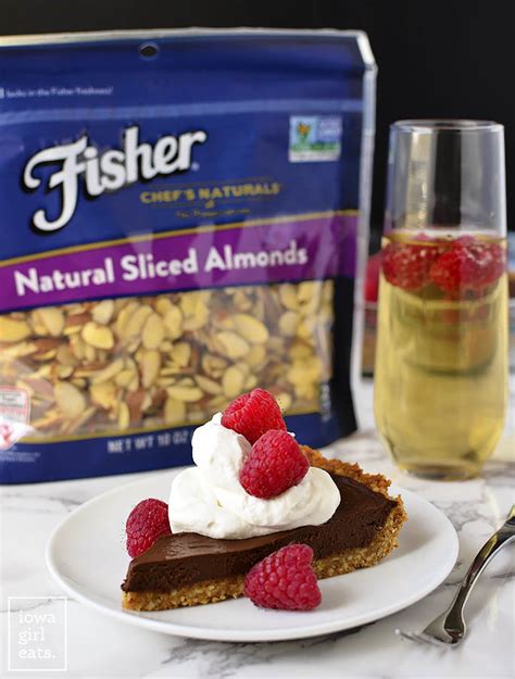 chocolate-tart-with-graham-cracker-almond-crust image