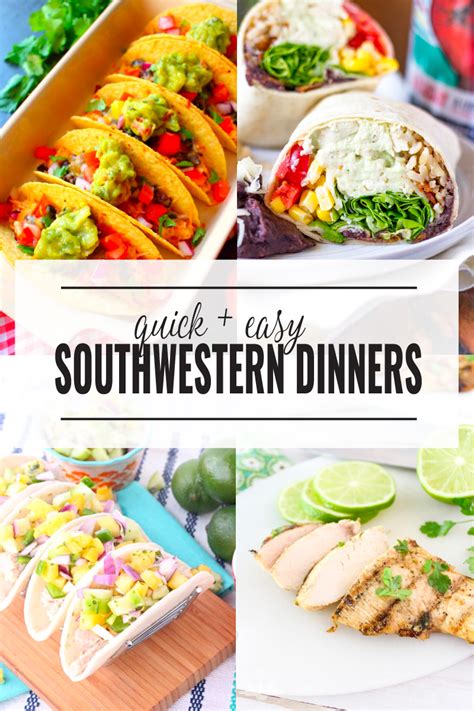 easy-southwestern-dinner-ideas-domestically-creative image