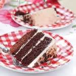 chocolate-mocha-caramel-cake-paula-deen-magazine image