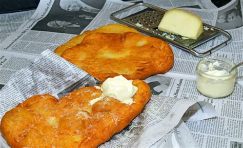 lngos-hungarian-deep-fried-flat-bread-food image
