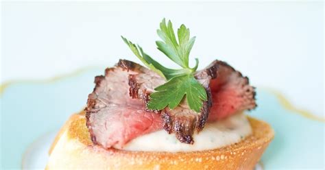 beef-tenderloin-crostini-recipe-lifebeautiful-magazine image