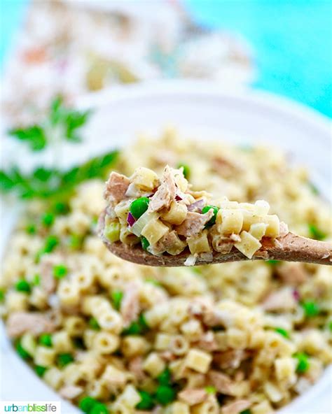 tuna-pasta-salad-easy-summer image