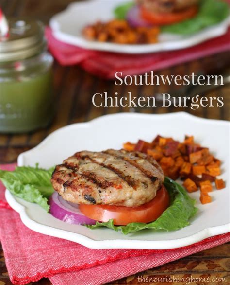 southwestern-chicken-burgers-the-nourishing-home image
