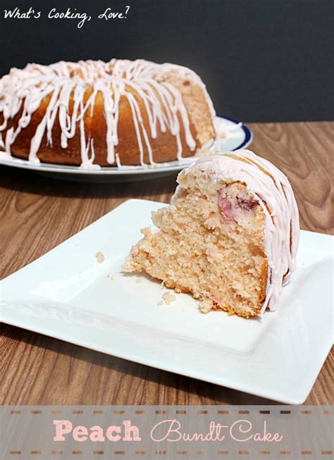 food-playlist-peach-bundt-cake image