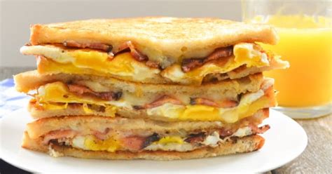 breakfast-bacon-and-egg-grilled-cheese-sandwich image