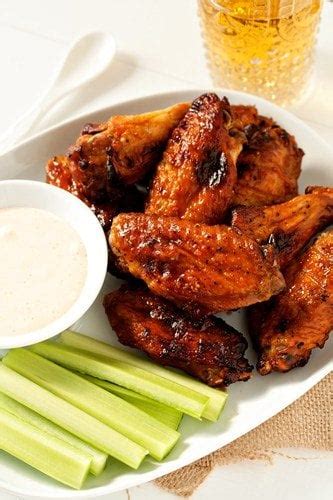 sweet-and-spicy-baked-chicken-wings-recipe-my image