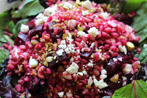 farro-salad-with-roasted-beets-and-goat-cheese image